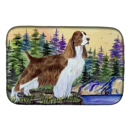 CAROLINES TREASURES Springer Spaniel Dish Drying Mat SS8105DDM